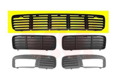 VAN WEZEL Ventilasjonsgitter 5826590 VAN WEZEL 5826590 Ventilasjonsgitter VW Caddy II Stasjonsvogn (9K9B) 1.7 SDI 57 hk 1999