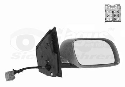 Backspegel VAN WEZEL 5827808 VAN WEZEL 5827808 Sidospegel höger och vänster Volkswagen POLO 2011