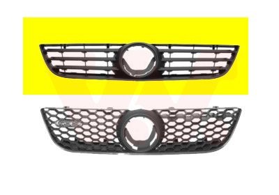 VAN WEZEL Mrieżka chladiča 5828510 VAN WEZEL 5828510 Mrieżka chladiča VOLKSWAGEN Polo IV Sedan (9A4, 9A2, 9N2, 9A6) 1.6 101 KS 2010