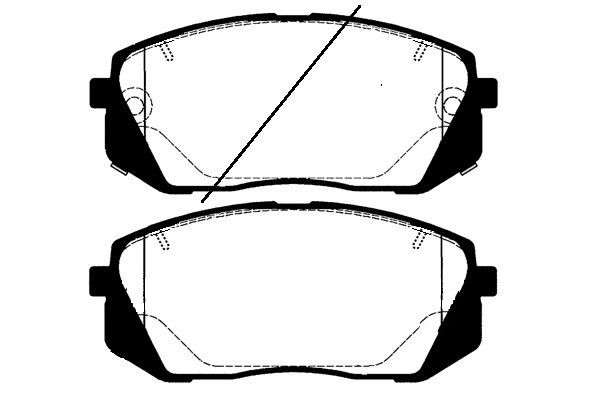 RAICAM Bromsbelägg RA.1009.1 RA.1009.1 RAICAM bromsklossar Hyundai ELANTRA