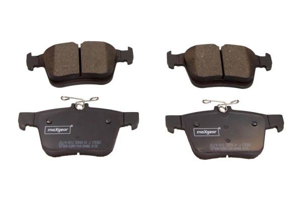 MAXGEAR Bremseklodser 19-3012 Bremseklodssæt MAXGEAR Seat AROSA 19-3012