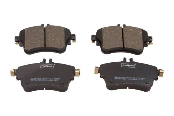 MAXGEAR Kit pastiglie freni 19-3031 19-3031 costo Pastiglie dei freni MERCEDES-BENZ Serie 124 MAXGEAR