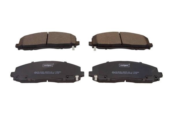 MAXGEAR Bremseklosser 19-3035 MAXGEAR Sportsbremseklosser JEEP 19-3035