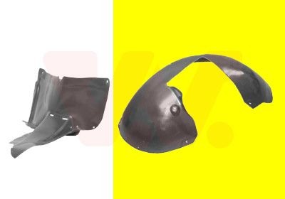 VAN WEZEL Innerskjerm plastikk 5839433 Innerskjerm VAN WEZEL POLO 5839433 billige
