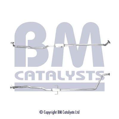 Exhaust Pipe BM CATALYSTS BM50528 BM CATALYSTS BM50528 Toyota AYGO 2016 Exhaust pipe price