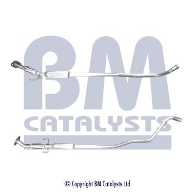 Izplūdes caurule BM CATALYSTS BM50561 BM CATALYSTS BM50561 Izplūdes caurules HYUNDAI i10 2015