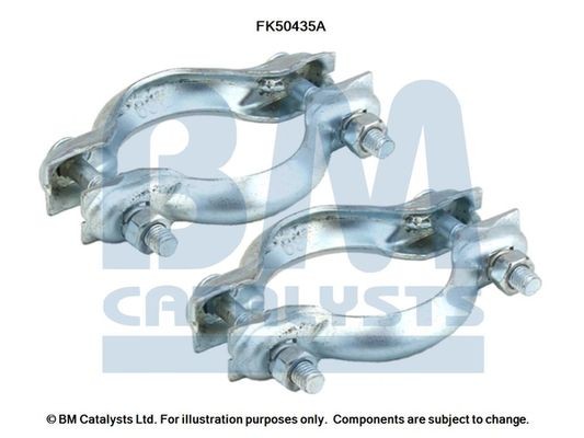 BM CATALYSTS Σετ τοποθέτησης, σωλήνας εξάτμ. FK50435 BM CATALYSTS FK50435 Σετ τοποθέτησης, σωλήνας εξάτμ.