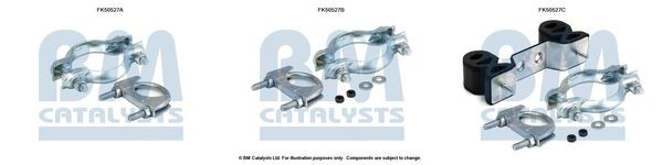 BM CATALYSTS Σετ τοποθέτησης, σωλήνας εξάτμ. FK50527 BM CATALYSTS FK50527 Σετ τοποθέτησης, σωλήνας εξάτμ.