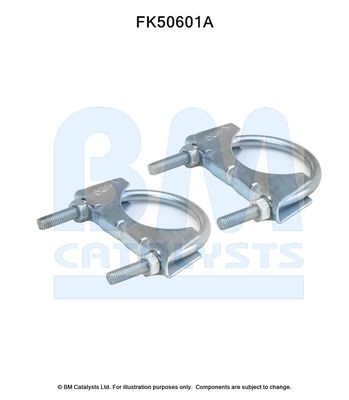 BM CATALYSTS Montagesæt, udstødningsrør FK50601 Monteringssæt udstødningssystem BM CATALYSTS Ford FOCUS FK50601