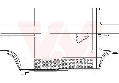 VAN WEZEL Tür, Karosserie 5870174 VAN WEZEL 5870174 Tür, Karosserie