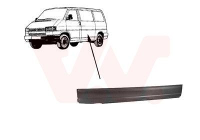 VAN WEZEL Sdovägg 5874110 VAN WEZEL 5874110 Hjulhus MERCEDES-BENZ GULLWING original