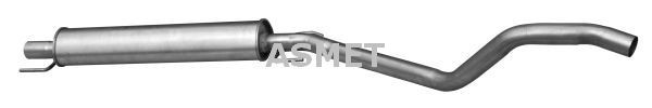 ASMET Marmitta centrale 05.222 ASMET 05.222 Scarico centrale Opel Astra H SW originali prezzo
