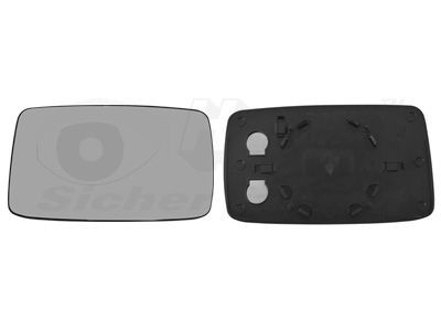 VAN WEZEL Speilglass, ytterspeil 5880831 VAN WEZEL 5880831 Speilglass VW Vento 1h2 originale pris