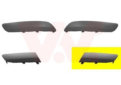 VAN WEZEL Blende, Stoßfänger 5886583 VAN WEZEL 5886583 Blende, Stoßfänger