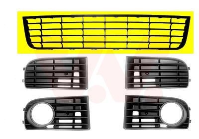 VAN WEZEL Ventilatiegrille, bumper 5894590 VAN WEZEL 5894590 Ventilatiegrille, bumper