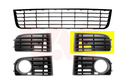 VAN WEZEL Ventilatiegrille, bumper 5894591 VAN WEZEL 5894591 Bumper rooster Renault LOGAN goedkoop