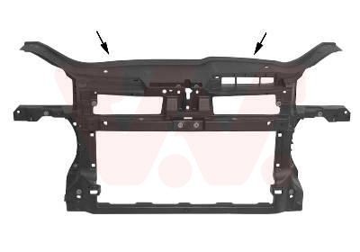 VAN WEZEL Schlossträger 5894678 Frontverkleidung VAN WEZEL Volkswagen TAIGO 5894678