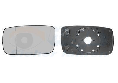 VAN WEZEL Speilglass, ytterspeil 5979836 Ryggespeil VAN WEZEL Volvo V50 5979836
