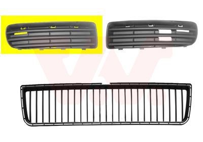 VAN WEZEL Ventilasjonsgitter 7621592 VAN WEZEL 7621592 Ventilasjonsgitter SKODA Octavia I Hatchback (1U2) 1.4 16V 75 hk 2000
