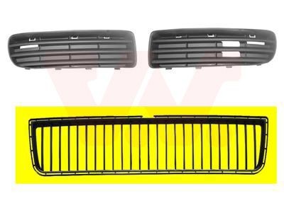 VAN WEZEL Griglia paraurti 7621599 VAN WEZEL 7621599 Griglia paraurti SKODA Octavia I Hatchback (1U2) 1.9 SDI 68 CV 2001