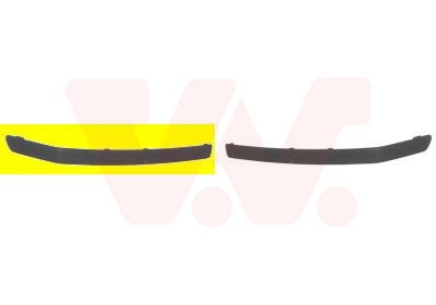 VAN WEZEL Guarnição, pára-choques 7625582 VAN WEZEL 7625582 Friso de pára-choques Skoda 105/120 744 originais preço