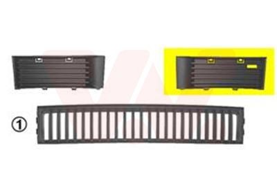 VAN WEZEL Grelha de ventilador, pára-choques 7625591 VAN WEZEL 7625591 Grelha de ventilador, pára-choques SKODA Karoq SUV (NU7) 1.4 TSI 150 cv 2022