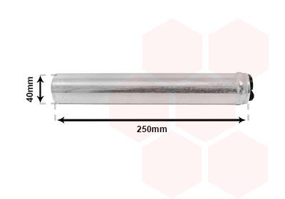 Αφυγραντήρας, σύστ. κλιματισμού VAN WEZEL 8100D050 VAN WEZEL 8100D050 Afigrantiras Hyundai SANTA FE 2021