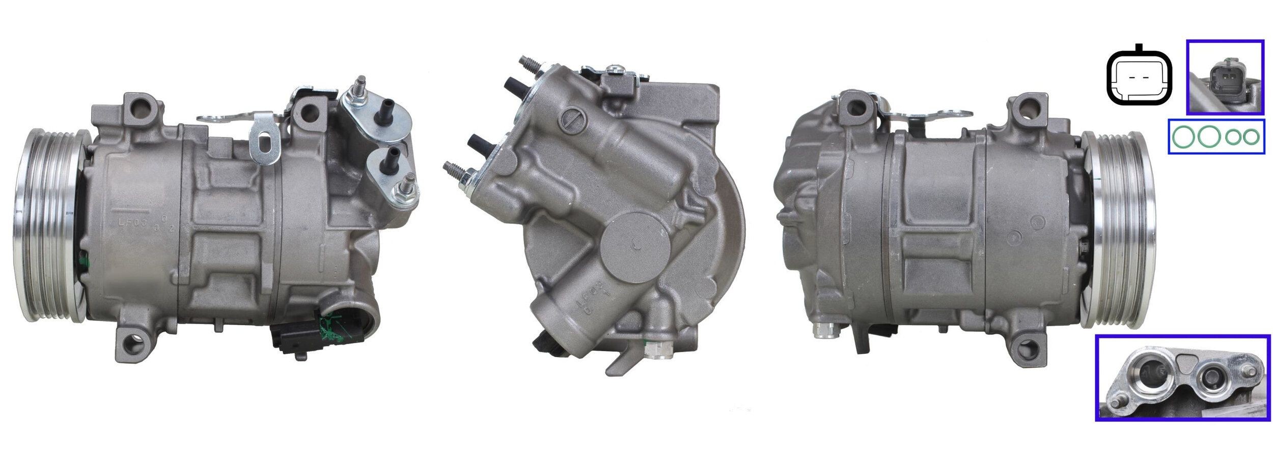DRI Compressore aria condizionata 700510996 DRI 700510996 Compressore aria condizionata Arena Bus (A97) originale prezzo