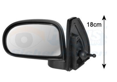 Ārējais atpakaļskata spogulis VAN WEZEL 8203804 VAN WEZEL 8203804 Atpakaļskata spogulis labais un kreisais Hyundai ATOS 2008