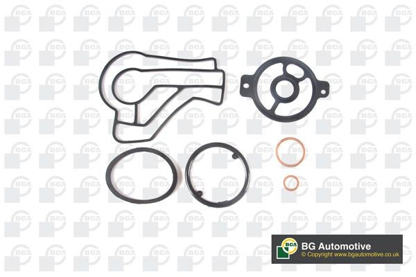 BGA Gasket Set, oil cooler AG9600K BGA AG9600K VW Karmann GHIA Convertible oil cooler gasket cost
