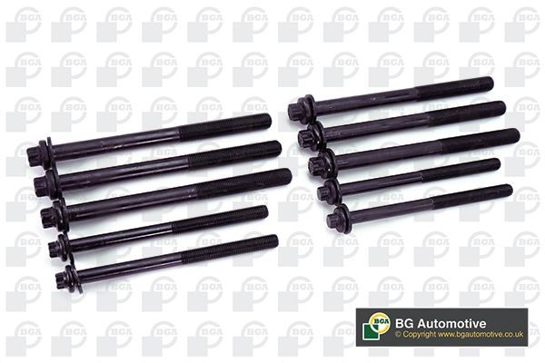 BGA Bolt Kit, cylinder head BK2374 BGA BK2374 FIAT RITMO cylinder head bolts cost