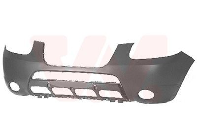 VAN WEZEL Nárazník 8266574 VAN WEZEL 8266574 Nárazník HYUNDAI Santa Fe II (CM) 3.3 AWD 245 KS 2009