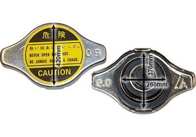 VAN WEZEL Tampa de fecho, radiador 99000012 99000012 Tampa de fecho radiador TOYOTA PASEO VAN WEZEL