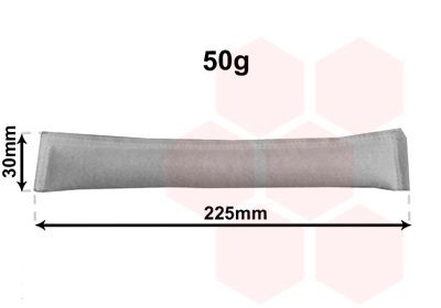 VAN WEZEL Αφυγραντήρας, σύστ. κλιματισμού 9900D125 VAN WEZEL 9900D125 Αφυγραντήρας PORSCHE 918 γνήσια
