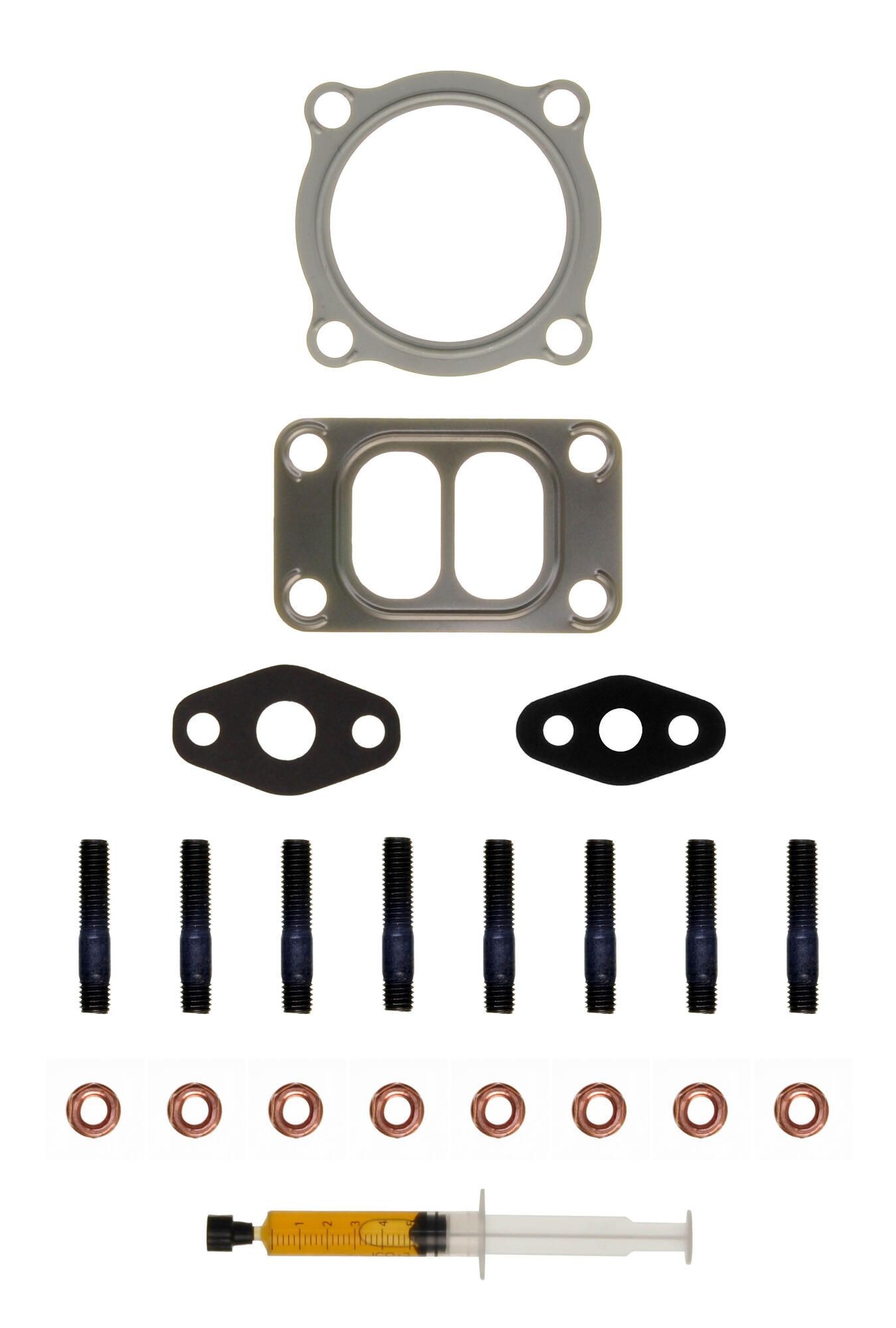 ALANKO Σετ τοποθέτησης, φορτιστής 10920484 ALANKO 10920484 Φλάντζα υπερπληρωτή καυσαερίων Peugeot 306 7a τιμες