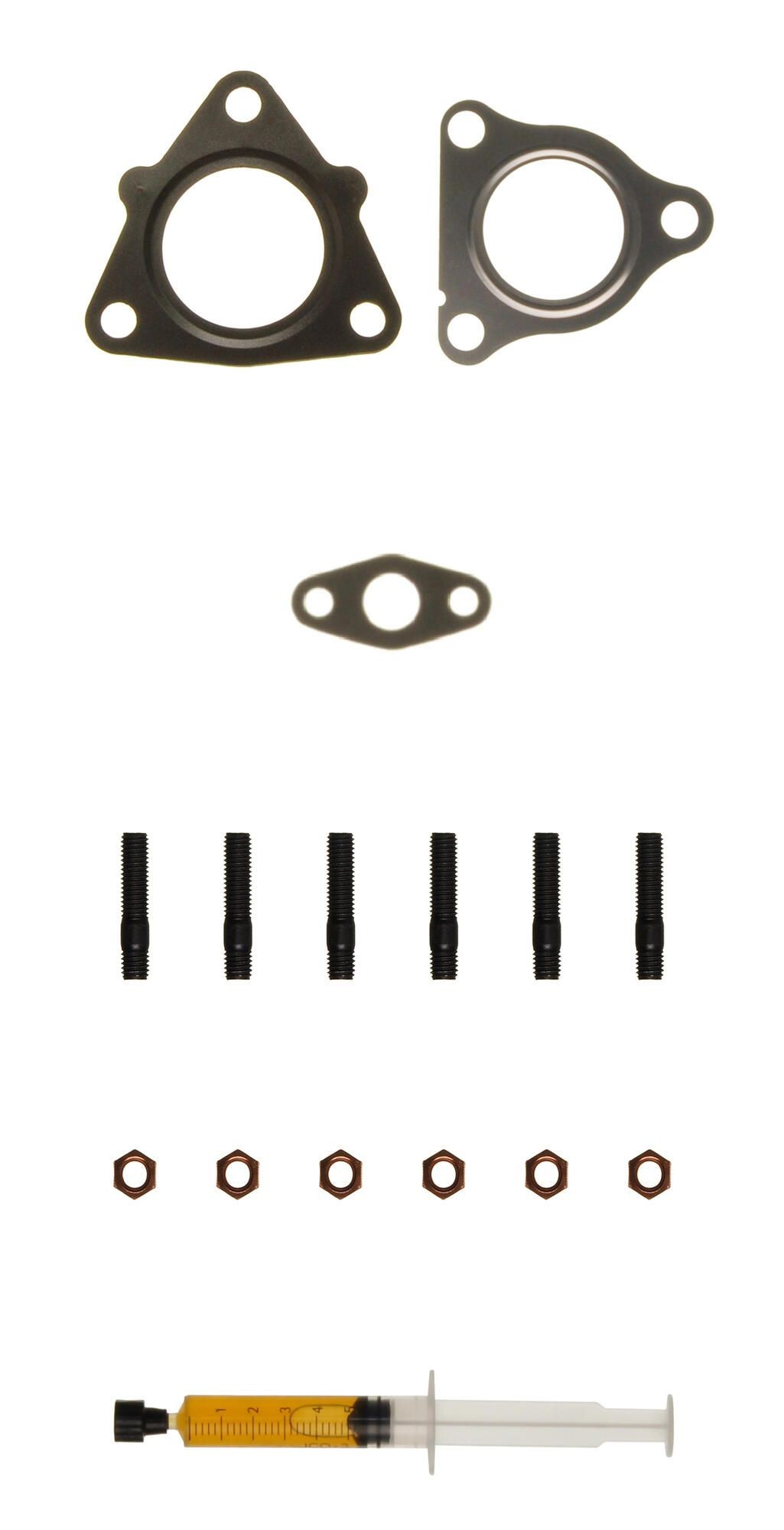 ALANKO Σετ τοποθέτησης, φορτιστής 10920664 10920664 Φλάντζα υπερπληρωτή καυσαερίων ALANKO KIA VENGA