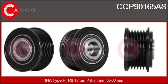 CASCO Remenica alternátora CCP90165AS Jednotlivé diely CASCO Kia XCEED CCP90165AS