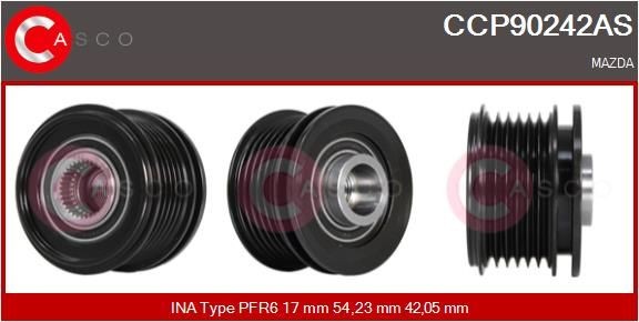 CASCO Rihmaratas, generaator CCP90242AS CASCO Üksikosad FORD CCP90242AS