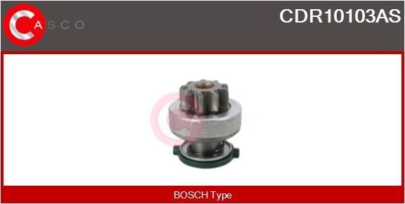 CASCO Pinion, starter CDR10103AS LAND ROVER RANGE ROVER EVOQUE CASCO freewheel gear, starter CDR10103AS
