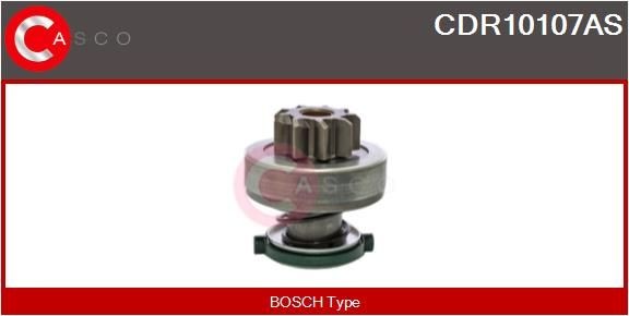 CASCO Rondsel, startmotor CDR10107AS CASCO CDR10107AS Vrijwielaandrijving, starter Fiat Ducato 230L prijs