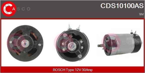 CASCO Startgenerator CDS10100AS CASCO CDS10100AS Dynamo VW Karmann Ghia Coupé billige
