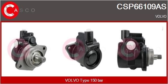 CASCO Servopumpe CSP66109AS Servolenkung Pumpe CASCO Volvo V70 CSP66109AS