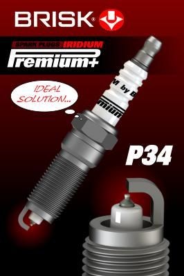 BRISK Spark plug 1960 1960 BRISK spark plugs for FORD TOURNEO COURIER