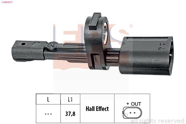EPS Sensor, rotações da roda 1.960.017 Sensor ABS EPS Classe M 1.960.017 baratos