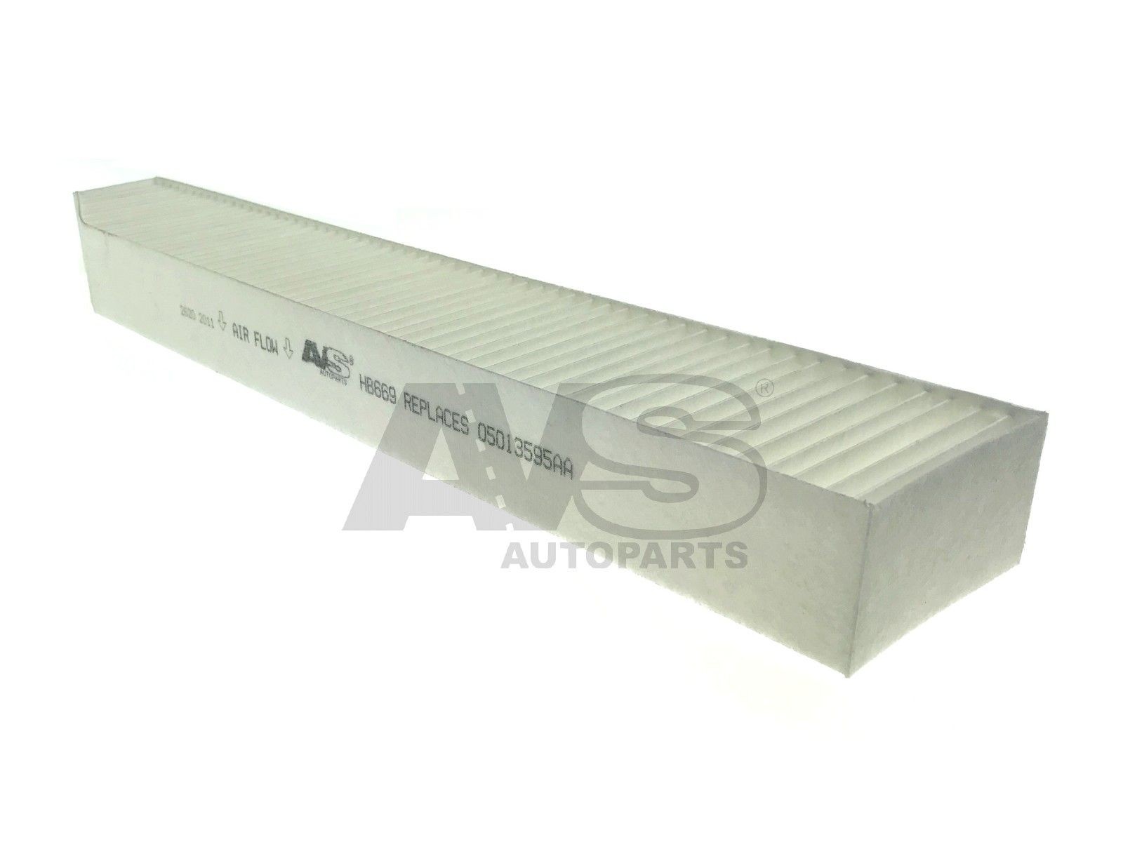 AVS AUTOPARTS Pollen filter HB669 JEEP COMMANDER AVS AUTOPARTS pollen filter HB669