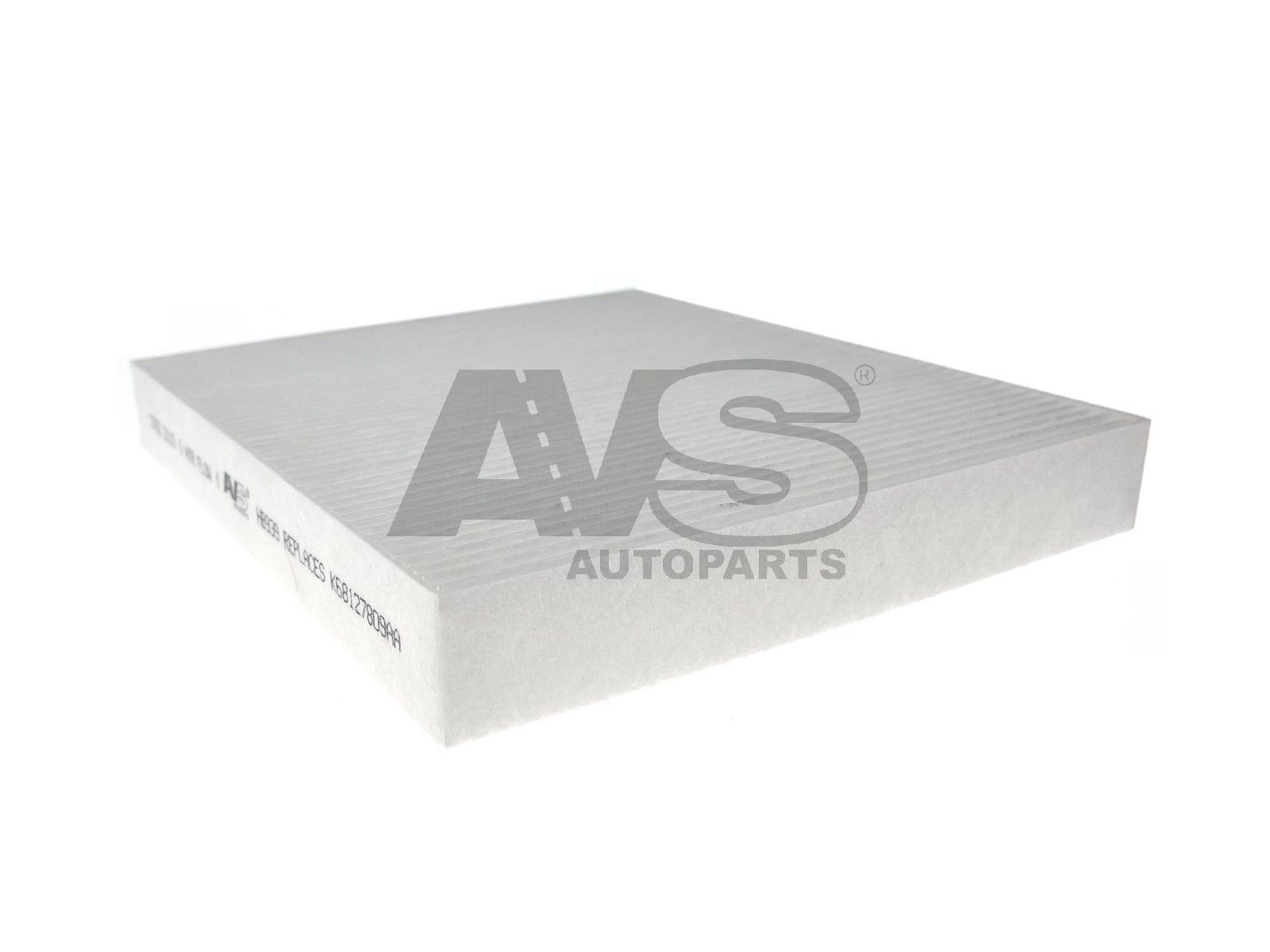 AVS AUTOPARTS Filtro, ar do habitáculo HB939 HB939 Filtro de pólen CHRYSLER SEBRING AVS AUTOPARTS