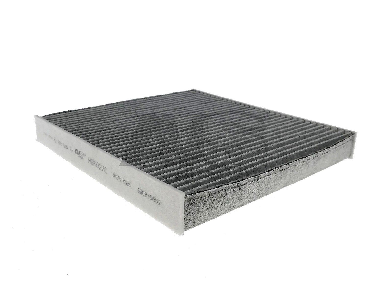 AVS AUTOPARTS Filter, salongiõhk HBA027C Salongifilter AVS AUTOPARTS Audi A1 HBA027C