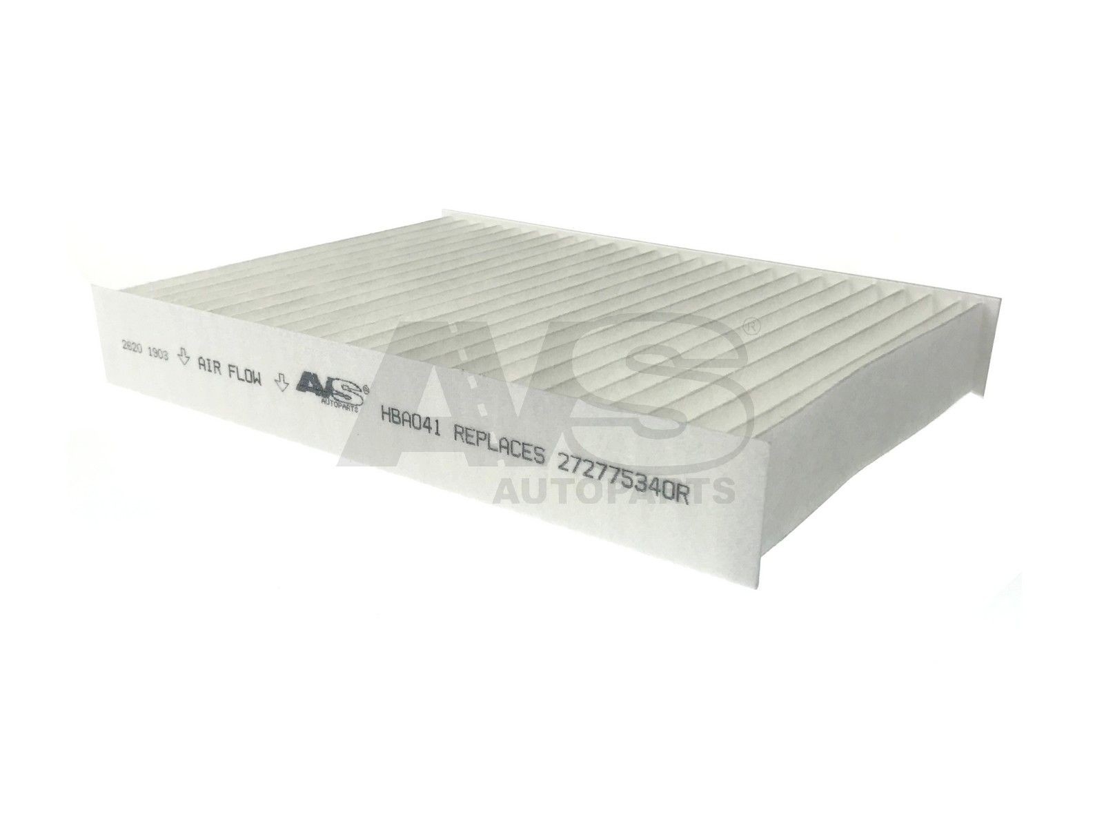 AVS AUTOPARTS Φίλτρο, αέρας εσωτερικού χώρου HBA041 HBA041 Φίλτρα καμπίνας DACIA DOKKER AVS AUTOPARTS