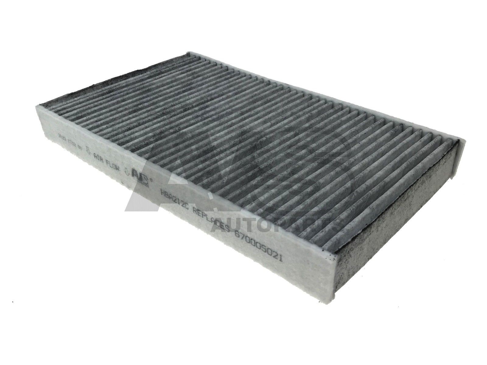 AVS AUTOPARTS Filter, salongiõhk HBA212C Salongifilter AVS AUTOPARTS GRANDIS HBA212C odav