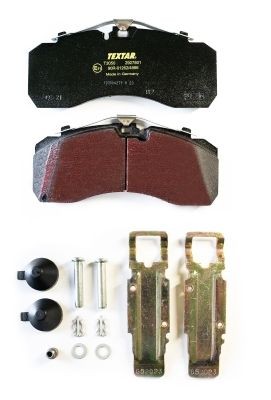 TEXTAR Brake pad set 2927801 TEXTAR 2927801 genuine SKODA ELROQ brake pads price